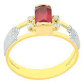 Anel de formatura em ouro 18k - Meire